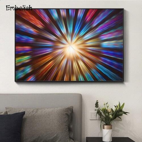 Embelish 1 Pieces Abstract Colors HD Print On Canvas Paintings For Living Room Modern Home Decor Wall Large Posters Pictures