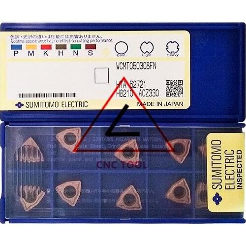 WCMT 050308 -FN ACZ330 10pcs Original Japan Sumitomo Cutting Tool