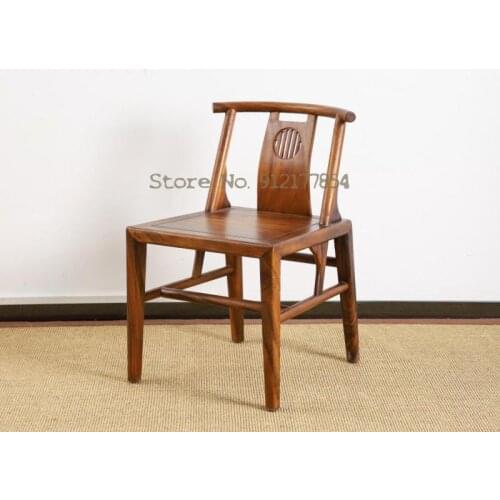 South American Walnut Circle Chair Nordic Dining Chair Japanese Y Chair New Chinese Back Chair
