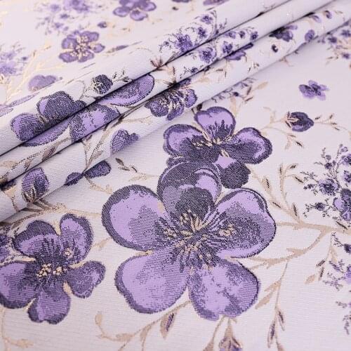 Jacquard Garment Fabrics high quality Tulle Weaving Sewing For Cheongsam Kimono And Bag Embroidery Textile clothes Fabric
