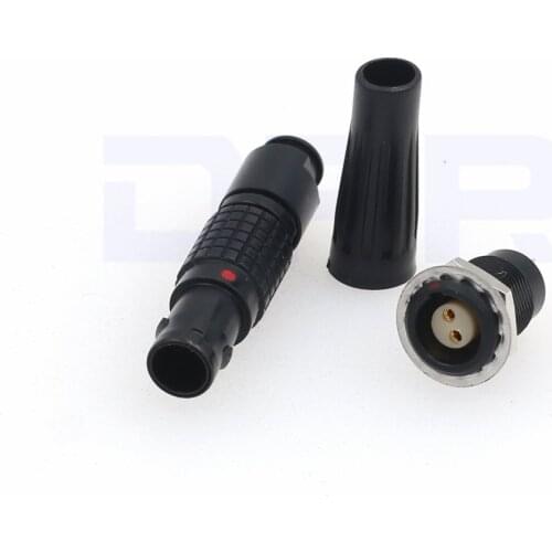 0B FGG EGG 2 3 4 5 6 7 9 Pin Push-Pull Circular Connector Black White fgg.0b.302