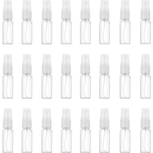 24Pcs 20Ml Transparent Empty Spray Bottles Portable Refillable Fine Mist Sprayer Bottles