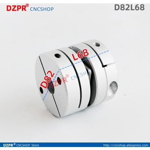 82mm Coupler Single Diaphragm Coupling 14-40mm D82L68 12mm 14mm 16mm 15mm 18mm 20mm 24mm 25mm 30mm 32mm 35mm 40mm couplings