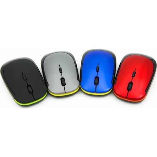 Wireless Mouse Fashion U-Shaped 2.4GHz Wireless Mouse 1600DPI Optical Mouse For Computer Laptop Free Shipping