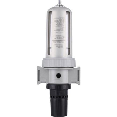 Air Control Unit Air Compressor Oil Lubricator Moisture Water Trap Filter Regulator Mount Fitting with Air Pressure Gauge