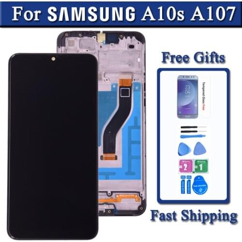 6.2 inches Screen for Samsung Galaxy A10S display A107 A107F/DS A107M/DS LCD Touch Screen Sensor Digitizer Replacement Assembly