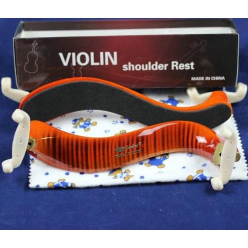 Brand new 1pc flamed maple wood violin 3/4-4/4 violin Adjustable shoulder rest