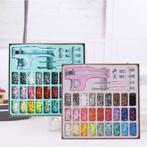 Colors Multifunction Snaps and 3 Kinds Replace Snap Pliers Set, 270pcs T5 Plastic/Metal Buttons for Sewing & Crafting Clothing