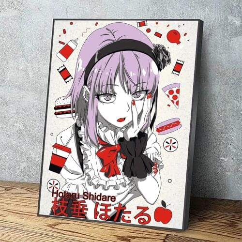 Wall Art Home Decor Dagashi Kashi Japan Anime Canvas Print Paintings Modern Poster Living Room Modular Pictures Frame Artwork