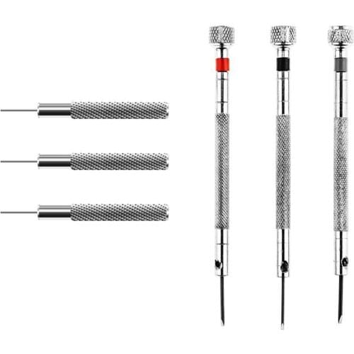 Wholesale Stainless Steel Semi-All-Steel Watch Band Needle/Watch Band Suppository Table Ears dan huang bang Watch Axis Watch Str