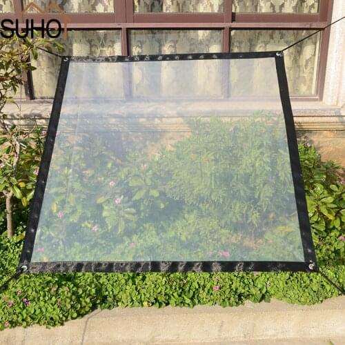 Useful Clear Thickening Plants Care Cover Greenhouse Garden Balcony Succulents Insulation Film Resist Frost Rain Proof Shelter