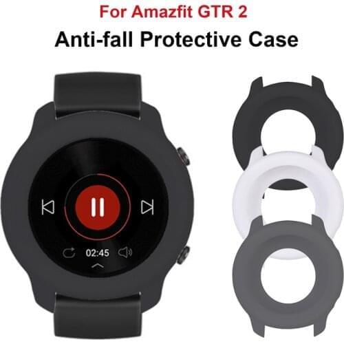 Watch Silicone Protective Case Anti-fall Protector for Huami Amazfit GTR 2 Silicone Protective Case Watch Accessories
