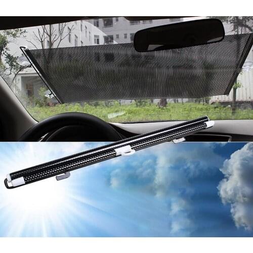 Windshield Sunshade,Auto-scaling Car Sun Visor Insulation Sunscreen Sunshade Best Uv Ray Visor Protector