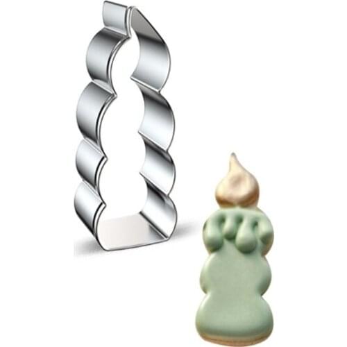 T3EC 3D Cartoon Fondant Cake Mold Biscuit Easter Theme Shape of Birthday Party Theme Food-Grade Stainless Steel Durable