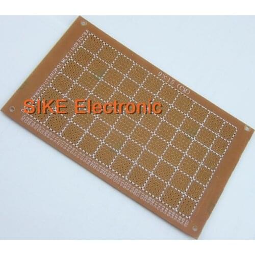 Universal PCB Board 1pc 9 x 15 cm 2.54mm DIY Prototype Paper Printed Circuit Panel