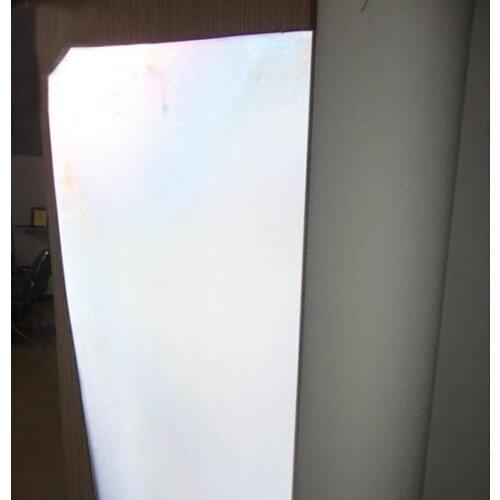 0.8MM thickness PVC reflective leather material 91CM*100CM piece