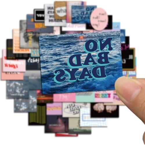 10/50PCS Waterproof Lost Diary Graffiti Stickers Laptop Guitar Luggage Skateboard Fridge Car English Sticker Decals Children Toy