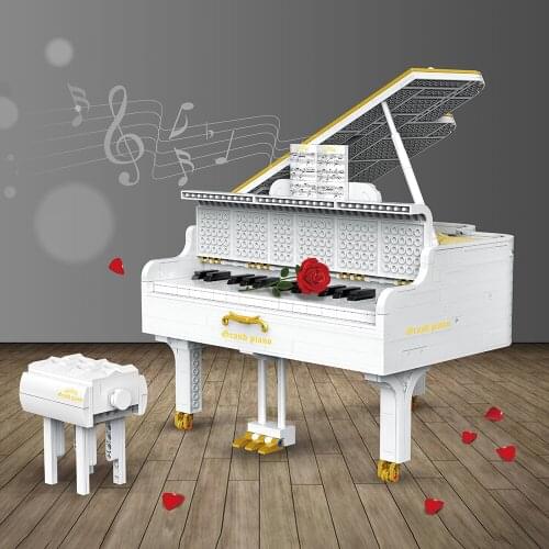 2745PCS The High-Tech 21323 Playble Grand Piano Set Building Blocks Creative Ideas Bricks Kids Christmas Gifts Toys For Children