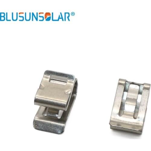 500 PCS/Lot Stainless Steel Solar PV Cable Clip/Clamp For PV Solar Cable Wire