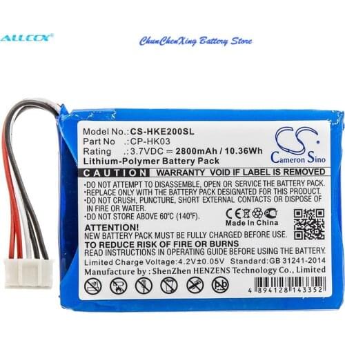 Cameron Sino 2800mAh Battery CP-HK03 for Harman/Kardon Esquire 2