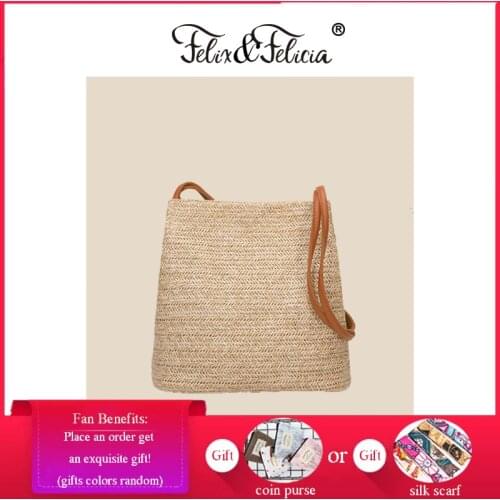 FELIX&FELICIA Women's Woven Bags