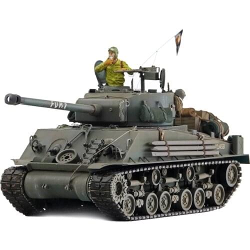 HOOBEN 1/16 US FURY Medium Tank M4A3E8(HVSS) Sherman Easy 8(E8) Easy Eight 2.4G Radio Control Full Functions RC Tank RTR Master