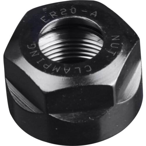 HUHAO CNC Router Engraving 1Pcs ER20 Nuts ER High Precision Machine Nut ER Collet Accessory Sparepart ER-20 Nut