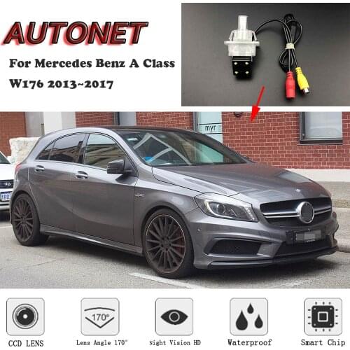 AUTONET Backup Rear View camera For Mercedes Benz A Class W176 2013 2014 2015 2016 2017 Night Vision/license plate camera