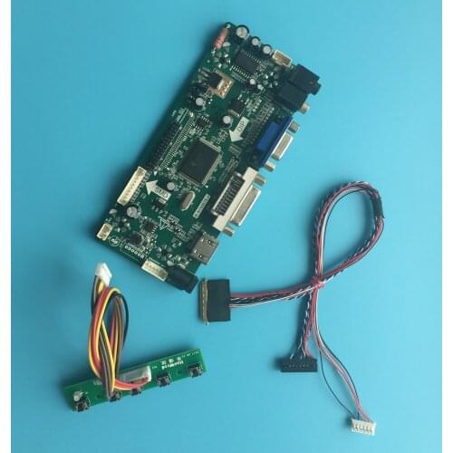 Kit For N140BGE-L22/L13 40pin LVDS 14" LED LCD 1366X768 Controller board Panel monitor VGA Screen HDMI DVI M.NT68676