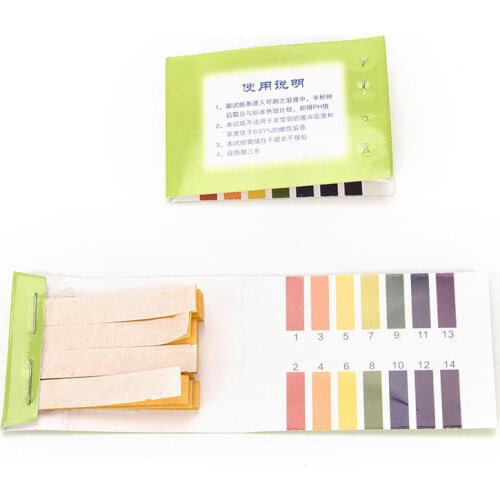 2set Amazing 80 Strips PH Test Strip Aquarium Pond Water Testing PH Litmus Paper Full Range Alkaline Acid 1-14 Test Paper Litmus