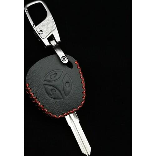 Fashion Leather Key Case Keyboard Cover For LADA Sport Sedan Priora Kalina Granta Vesta X-Ray X-Ray Car Keys Accessories