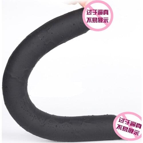 Soft Double Ended Dildo Lesbian Sex Toy 49cm Long Realistic Penis Double Penetration Vagina Anal Stimulation dildos For Women0.8