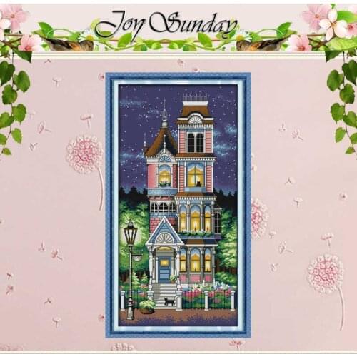 A Quiet Night Counted Chinese Cross Stitch 11CT 14CT Handmade Cross Stitch Set scenery Cross-stitch Kits Embroidery Needlework