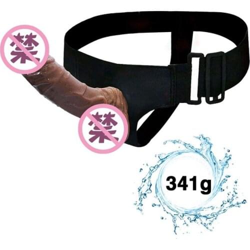 Homosexual Wearable Dildo Simulation Penis Huge Dildo Strap-On Adjustable Suction Cup For Anal Sex Toy Realistic Adults Shop