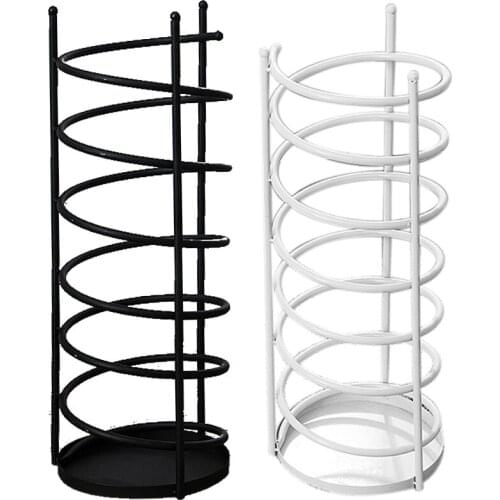 NEW-Metal Umbrella Holder, Household Umbrella Stand Storage, Umbrella Storage Bucket Black
