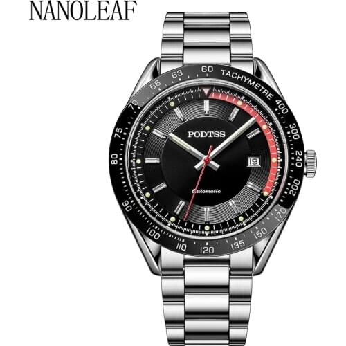 PODTSS Mens Stainless Steel Watch