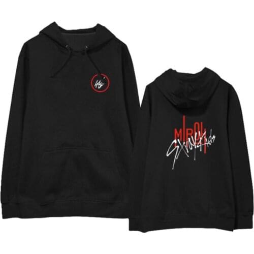 Straykids Stray Kids Hi Stay Concert Same Printing Pullover Hoodies Kpop Fashion Unisex Fleece/thin Loose Sweatshirt
