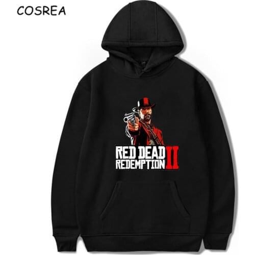 Red Dead Redemption 2 Top Men Hooded Sweatshirts Pullovers Hoodies Sweatshirts Women Cosplay Costumes Hoodies for Girls