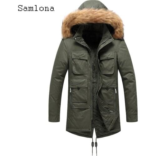 Мужские меховые пальто Samlona China At AliExpress