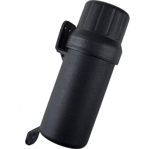 Universal Waterproof Motorcycle Off-Road Tool Tube Gloves Raincoat Storage Put Box Replacement PC Black