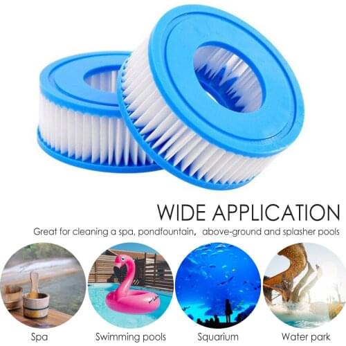 2pcs Pool Filter Advanced Hot Tub Filter For Lay Z Spa Swimming Pool Replacement Filter Cartridge For Swimming Pool Daily Care