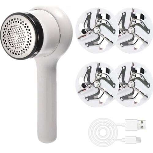 Electric Lint Remover USB Rechargeable Pill Remover Portable Fuzz Fabric Shaver Clothes Sweater Curtains Lint Pellet Cut Machine