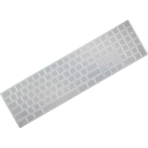 Magic Keyboard Cover For iMac A1314 A1644 A1843 A1243 Wireless Bluetooth Numeric Silicone EU US UK Protector Skin for Apple G6
