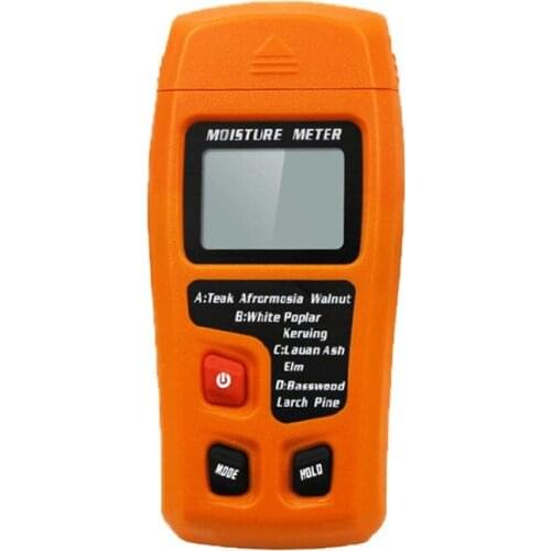 0-99.9% Handheld Digital Wood Moisture Meter Humidity Tester for Firewood Paper