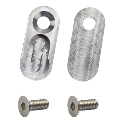 2Pcs Alignment Plates with Screws for 17" ILF CNC Recurve Bow Riser Accessories Archery Bow Free Shipping