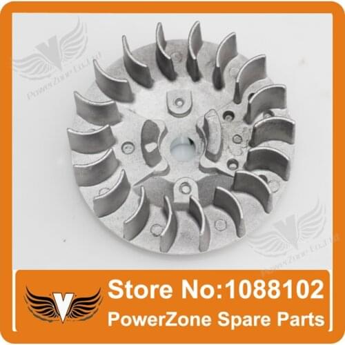 47cc 49cc Two Stroke Mini Motor Pocket Bike Dirt Bike ATV Quad Engine Flywheel Parts Free Shipping