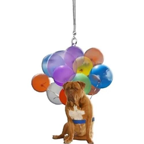 Car Ornaments, Cats and Colorful Balloon Decorations, Car Pendants, the Best Gifts for Cat Lovers