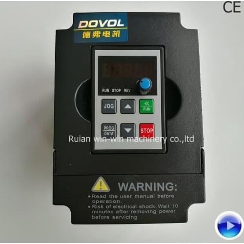 DV300-2015-T DV3002015T 1.5KW dovol inverter 220V 7A for bag making machine film blowing machine have CE