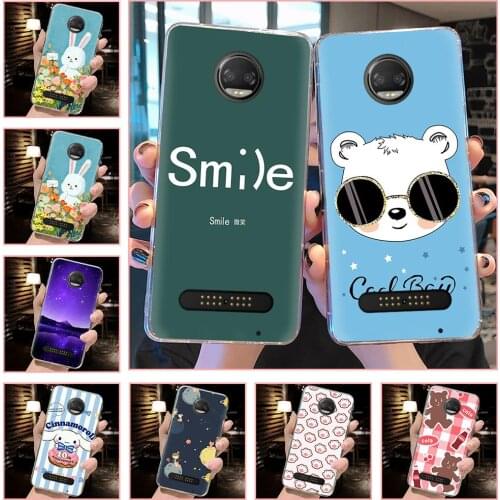 Dirt-resistant For Man Phone Case For MOTO Z2 Force/Z 2018 Cover Dropshipping Fashion Design Thin