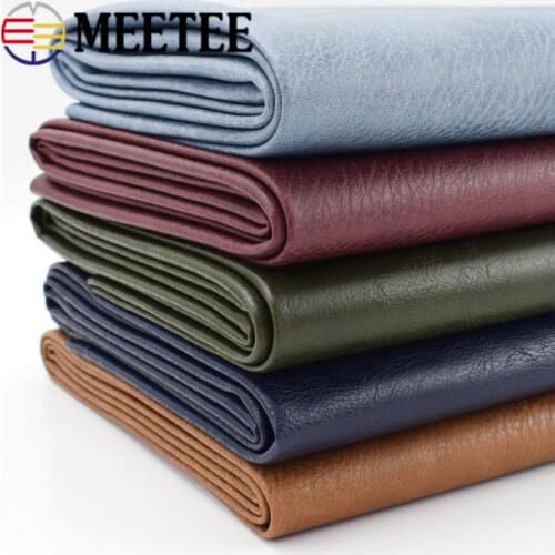 Meetee 50X68CM Faux Artificial Synthetic Leather Fabric for Sewing DIY Bag Shoes Sofa Material Home Decoration Accessories AP479
